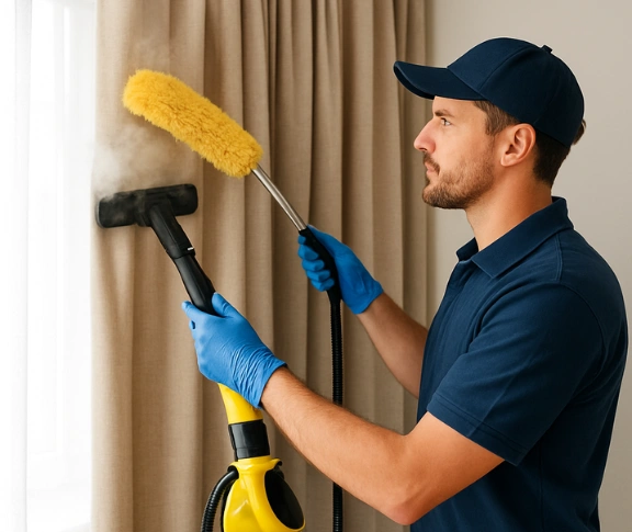 Trusted drapes cleaning technician Matty Curtain Cleaning soldiers-hill-vic QLD